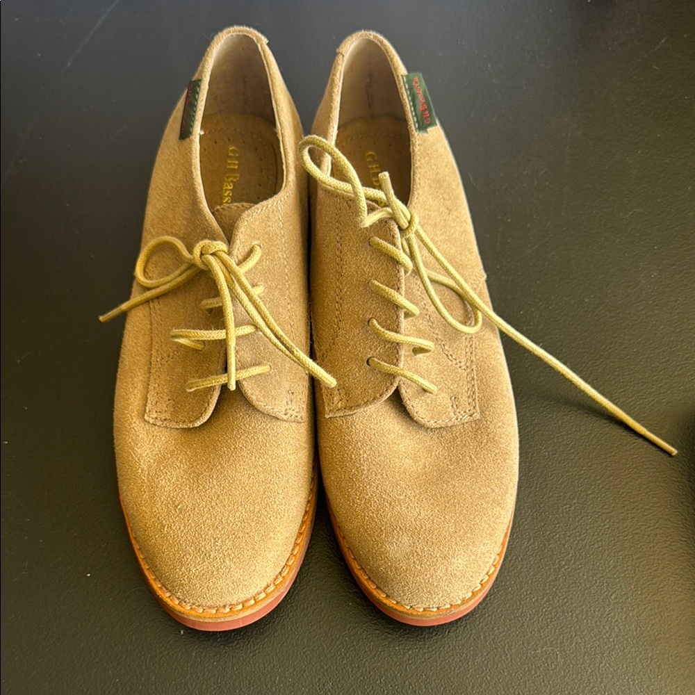 G.H. Bass & Co. Women's Tan Suede Shoes